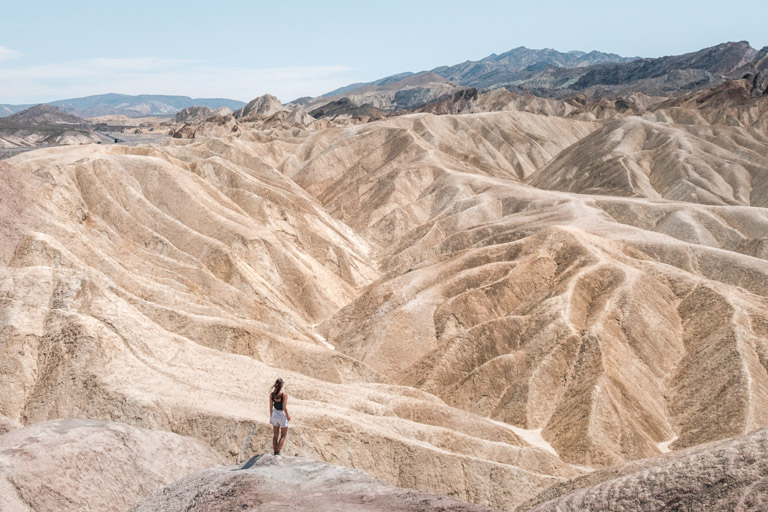 Overnaturlige landskaber og ekstrem varme i Death Valley