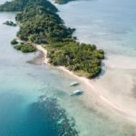 En af de mange øer ud for Port Barton