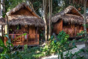 Simple bungalows hos Gecko Lipe