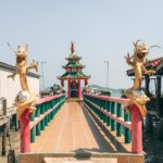 Den kinesiske indflydelse er tydelig i rolige Old Town