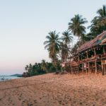 Khlong Khong i solnedgangen