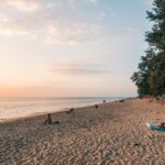 Long Beach solnedgang