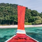 På vej ind på Koh Ra Wi