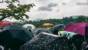 Kyoto regn