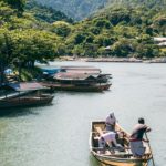 Arashiyama båd