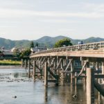 Den 155 meter lange Togetsukyo bro