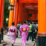 Torii-portene i Fushimi Inari