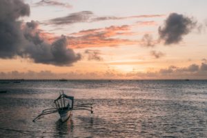 Solnedgang fra General Luna