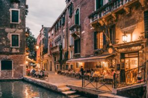 Aften i Venedig