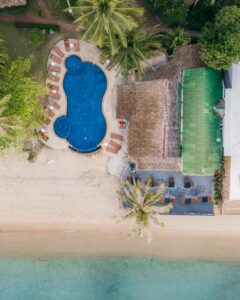 Pool og strand