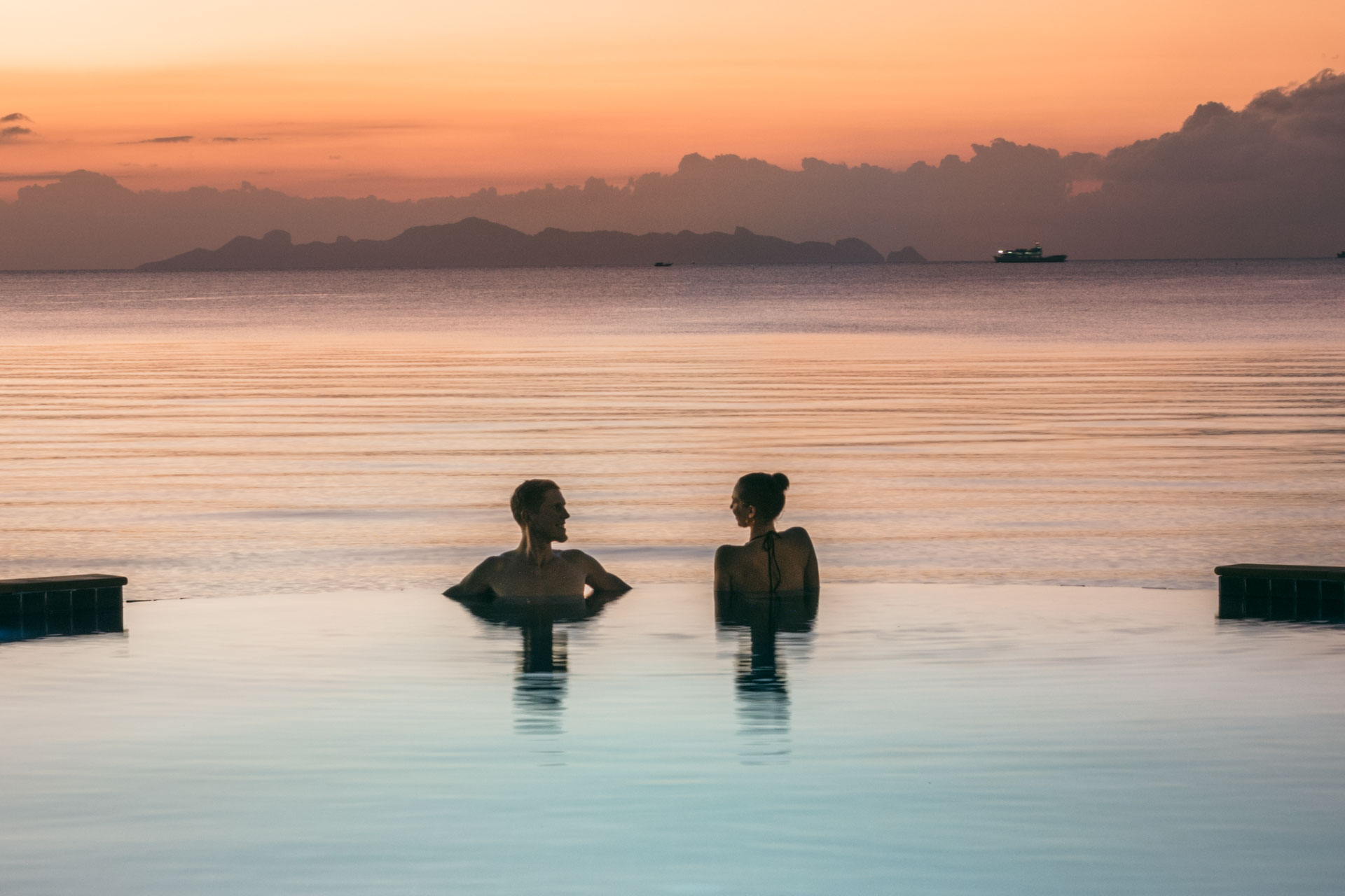 Anmeldelse af Lipa Lodge Beach Resort: En rolig oase med perfekte solnedgange