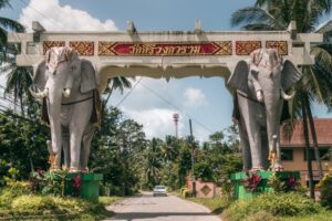 Elefantporten på Koh Samui