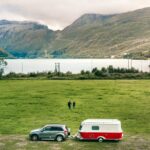 Camping i Røldal i Norge