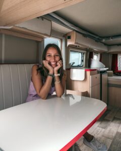 Victoria i campingvogn
