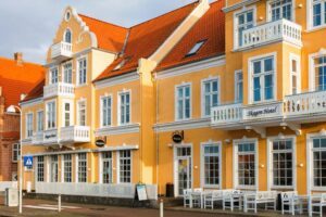 Det fine Skagen Hotel udefra