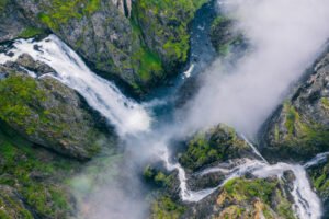 Vøringsfossen ovenfra