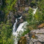 Udsigten til Vøringsfossens primære fald