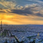 Paris fra luften fra Holiday Inn Paris - guide til de bedste og billige hoteller i Paris