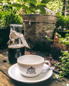 Nyristet kaffe fra Kaffehuset Møn i Stege.