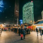 Julemarked i Berlin på Potsdamer Platz