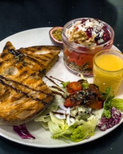 Den grillede surdejssandwich fra Café Holmgången