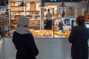 Bageri Leve interiør