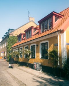 Gult hus i Lund