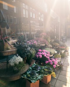 Blomsterhandler i Lund