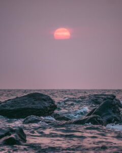Solnedgang