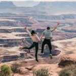 Alex og Victoria hopper i USA