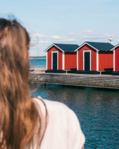 Den charmerende havn i Båstad