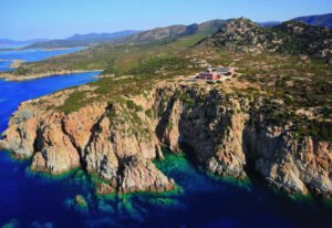 Faro Capo Spartivento drone