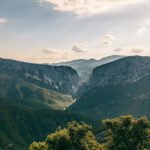 Kløften set på afstand fra vejen