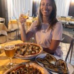 Skøn pizza i Santa Maria Navarrese