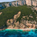 Cala Marioulo drone ude fra