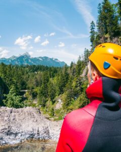 Udsigt fra canyoning-tur