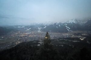 Udsigt fra Königstand over GaPa