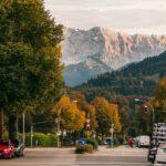 Gade i Garmisch-Partenkirchen