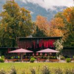 Kurparken i Garmisch-Partenkirchen