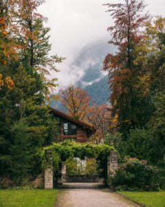 Kurparken i Garmisch-Partenkirchen