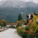 Flod gennem Garmisch-Partenkirchen