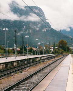 Togstationen i Garmisch-Partenkirchen