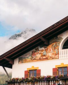 Vægmalerier i Garmisch-Partenkirchen