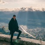 Alex på toppen af Nordkette