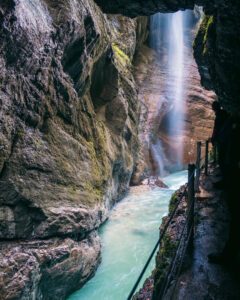 Partnachklamm i Garmisch-Partenkirchen