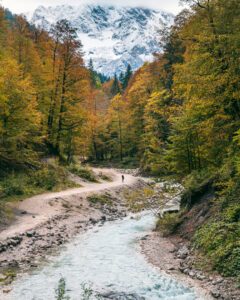 Partnachklamm i Garmisch-Partenkirchen