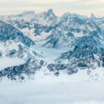 Udsigt fra Zugspitze