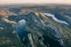 Landskabet omkring Gaustatoppen