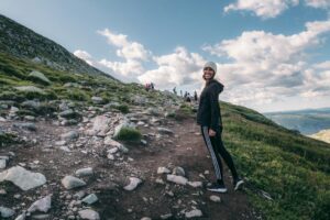 Victoria på vandrestien op til Gaustatoppen