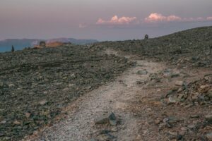 Sti ved Gaustatoppen